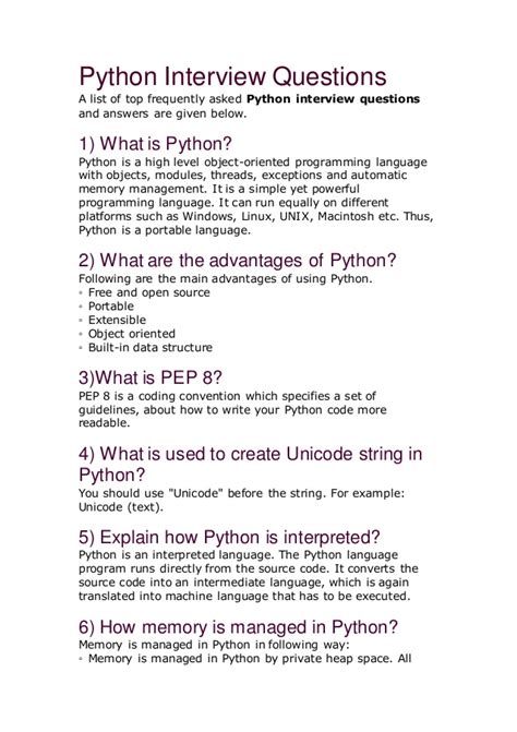 There are. . Zoox python interview questions